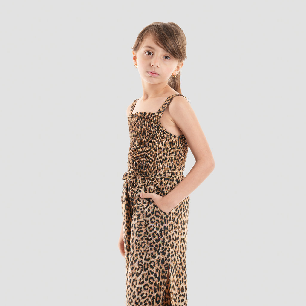 Tiger Print Jumpsuit-GSP-23S - Naga Homme