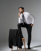 Black Linen Pants for Men – MPT229