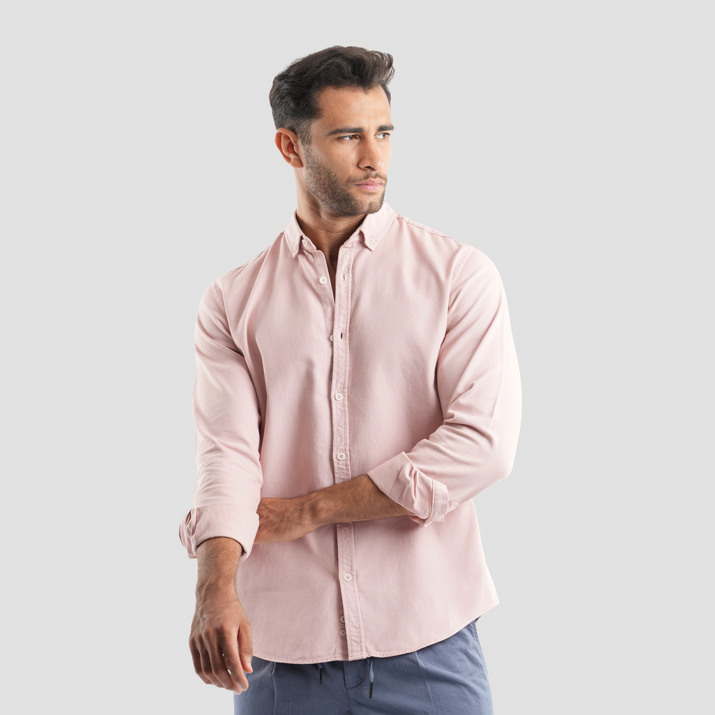 kashmier Oxford Shirt - MSH776 - Naga Homme