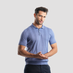 Dark Blue Polo - MPO135 S - Naga Homme