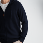 Men's Knit Hoodie-MPLFSH-30