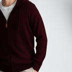 Men's Knit Hoodie-MPLFSH-30