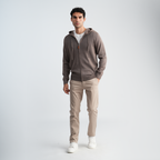 Men's Knit Hoodie-MPLFSH-30