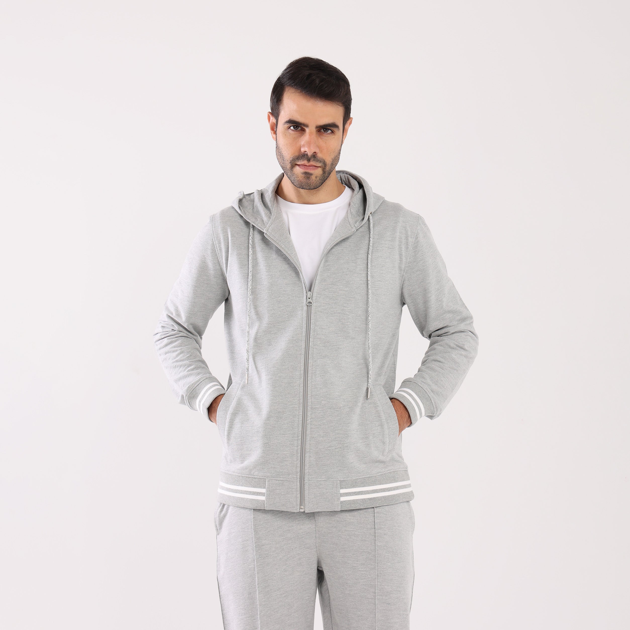 GREY TRAINING SUIT - MTR-03 - nagahomme Main image
