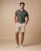 Men’s Short Sleeve Olive Polo (MPO146)