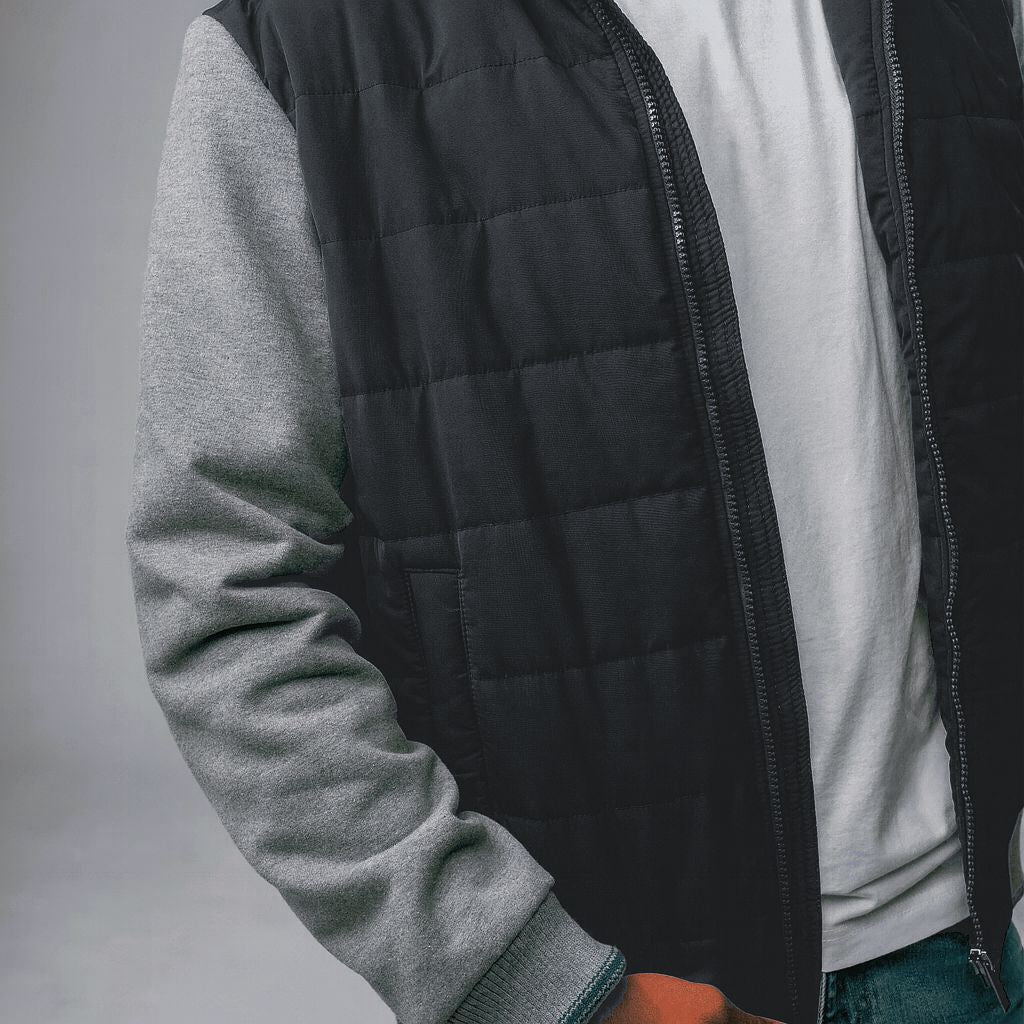 Men's Grey Jacket- MJKF-29