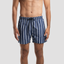 Navy Striped Swim Shorts-MSM-14 - Naga Homme