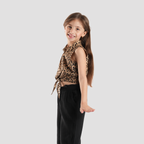 Tiger Print Blouse-GBL-61S - Naga Homme
