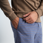 Men's Brown Pajama Set-MPJL177