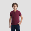 Burgundy Polo Shirt-BPO-93S - Naga Homme