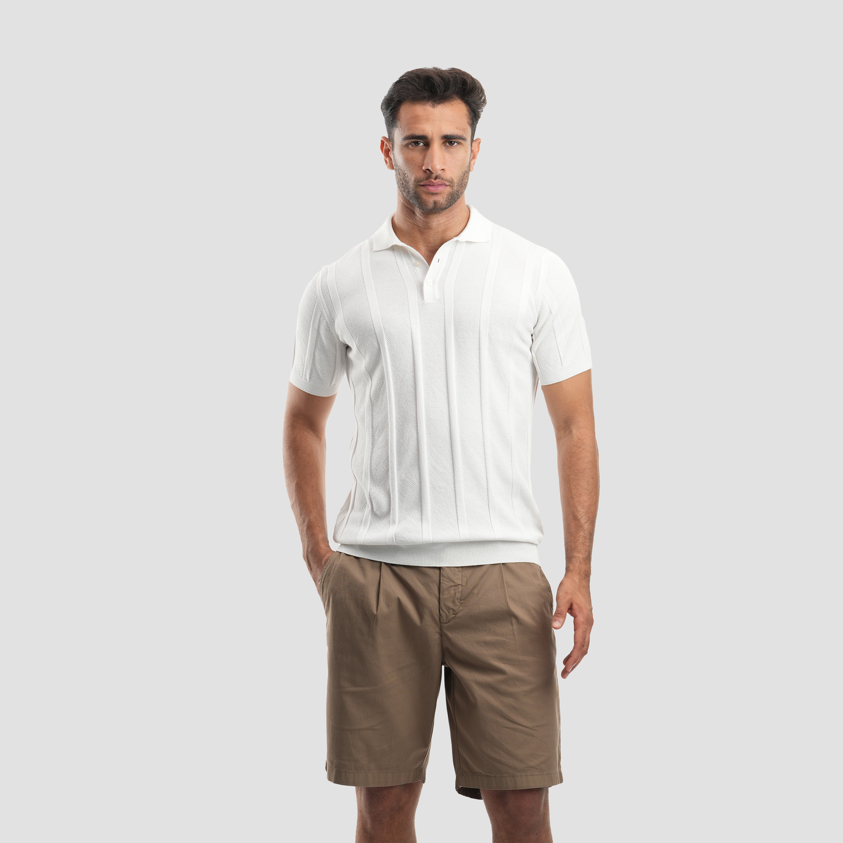 Men's short sleeve Off-White Polo-MPO132s - Naga Homme