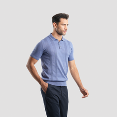Dark Blue Polo - MPO135 S