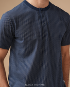 Navy pajama 2 pieces -MPJH183