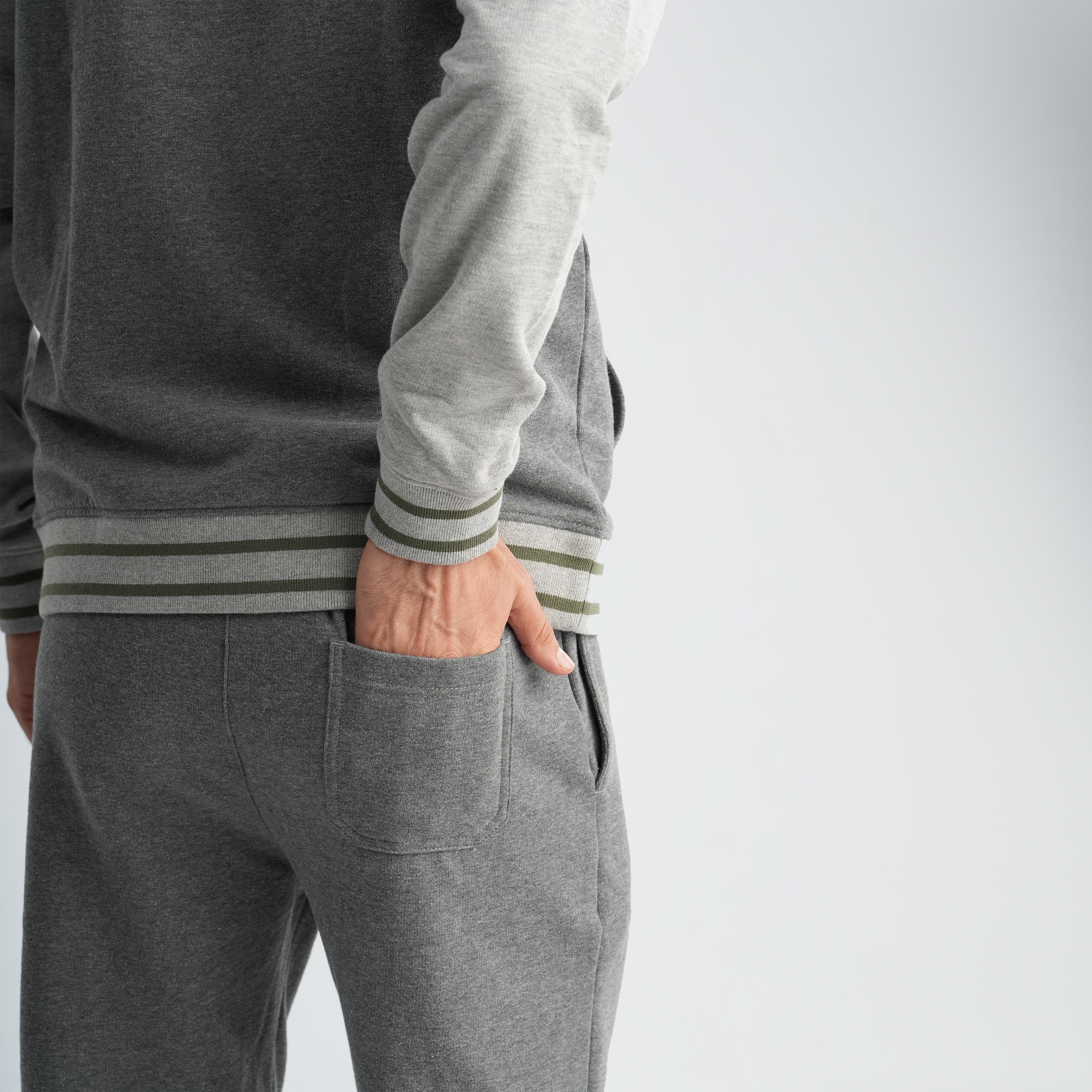 Men's Grey Set-MPJL181