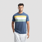 Men's Striped T-Shirt (MTS-41) - Naga Homme
