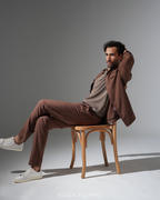 Brown Summer Jacket -(Mjkf-46)