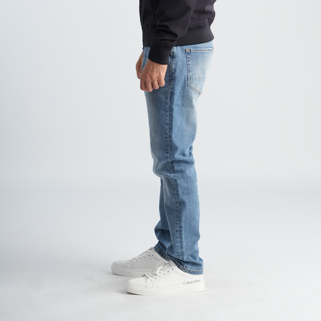 Men's Light Blue Jeans-MPT197