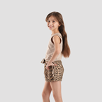 Tiger Print Short for Girls-GSR-35S - Naga Homme