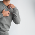 Men's Grey Pajama Set-MPJL147