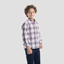 White*Blue Boys Shirt-BSH142 - Naga Homme