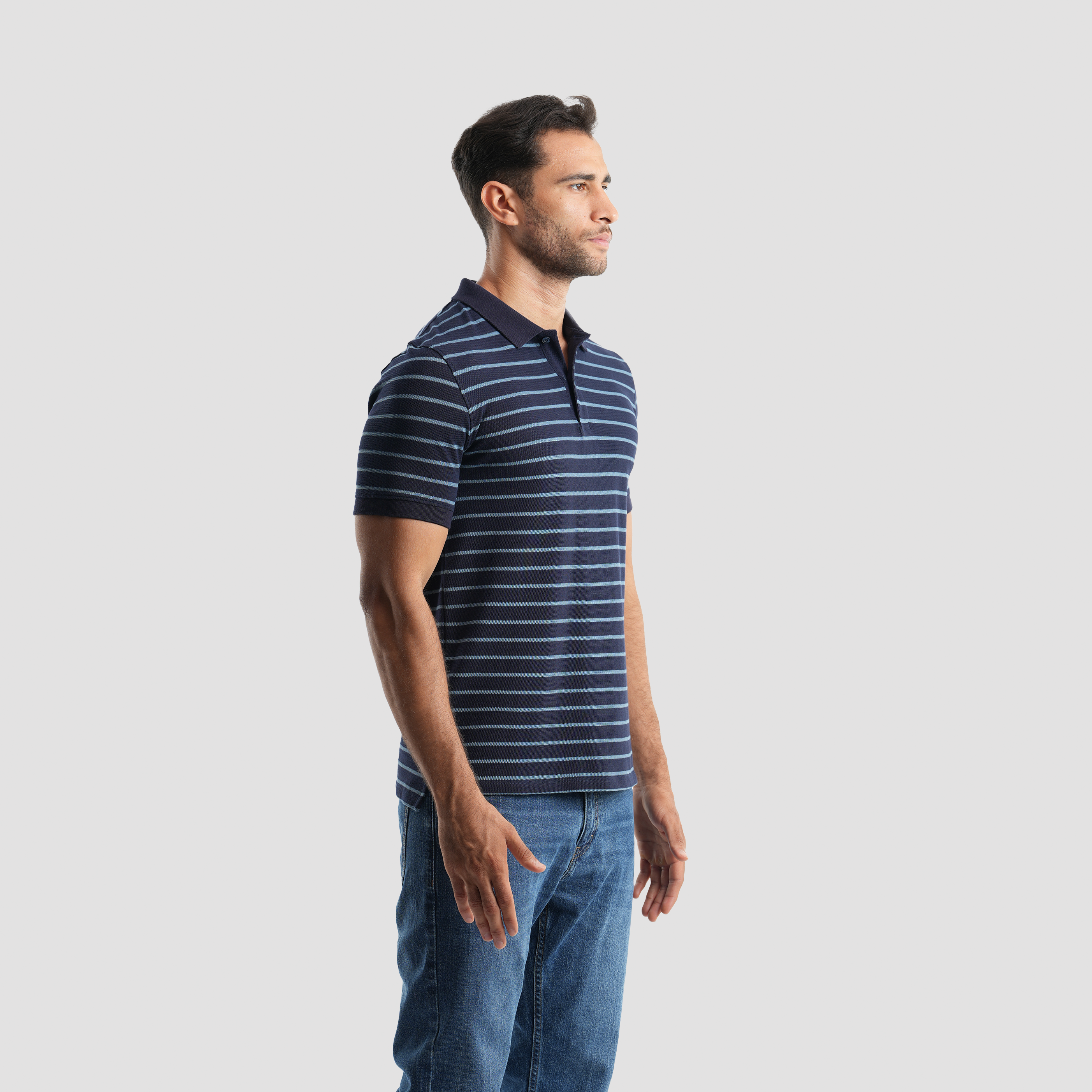 Navy Polo Shirt (MPO-99S) - Naga Homme