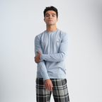 Light Blue Pajama-MPJL188