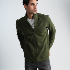Men's Olive Sweatshirt-MSW-55