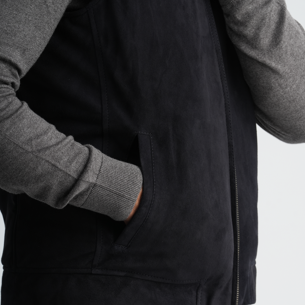 Men's Full-Zip Vest-MLV-05