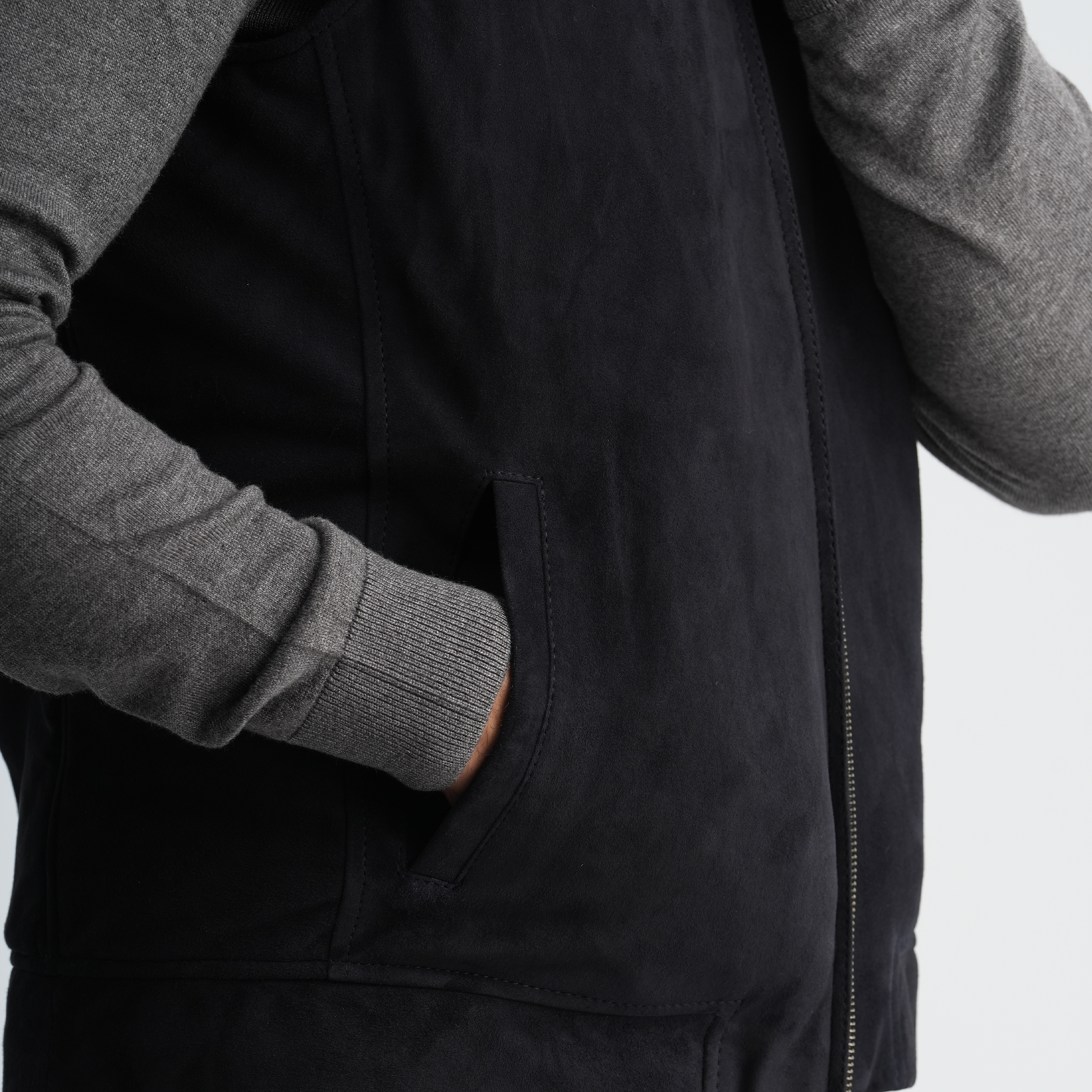 Men's Full-Zip Vest-MLV-05