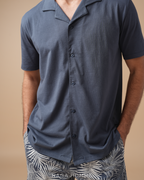 Navy Short Pajamas-(MPJS-79)