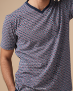 Navy pajama 2 pieces -MPJH180