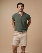Men’s Short Sleeve Olive Polo (MPO146)