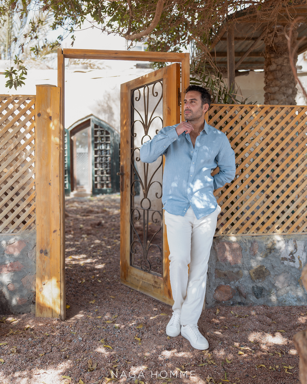 Men's Casual Linen Shirt