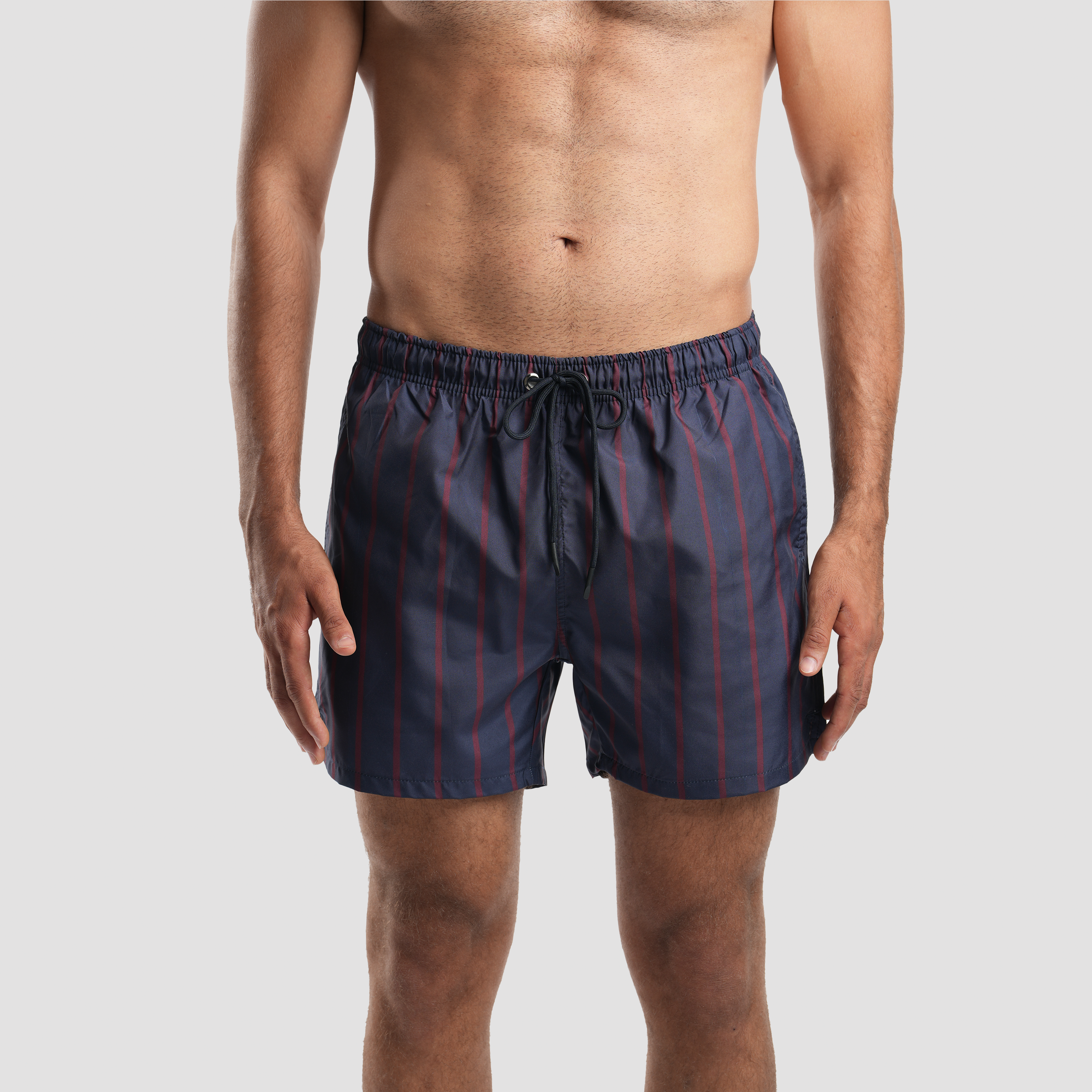 Striped Swim Shorts-MSM-14 - Naga Homme Main image