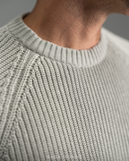 Men’s Grey Knitted Pullover