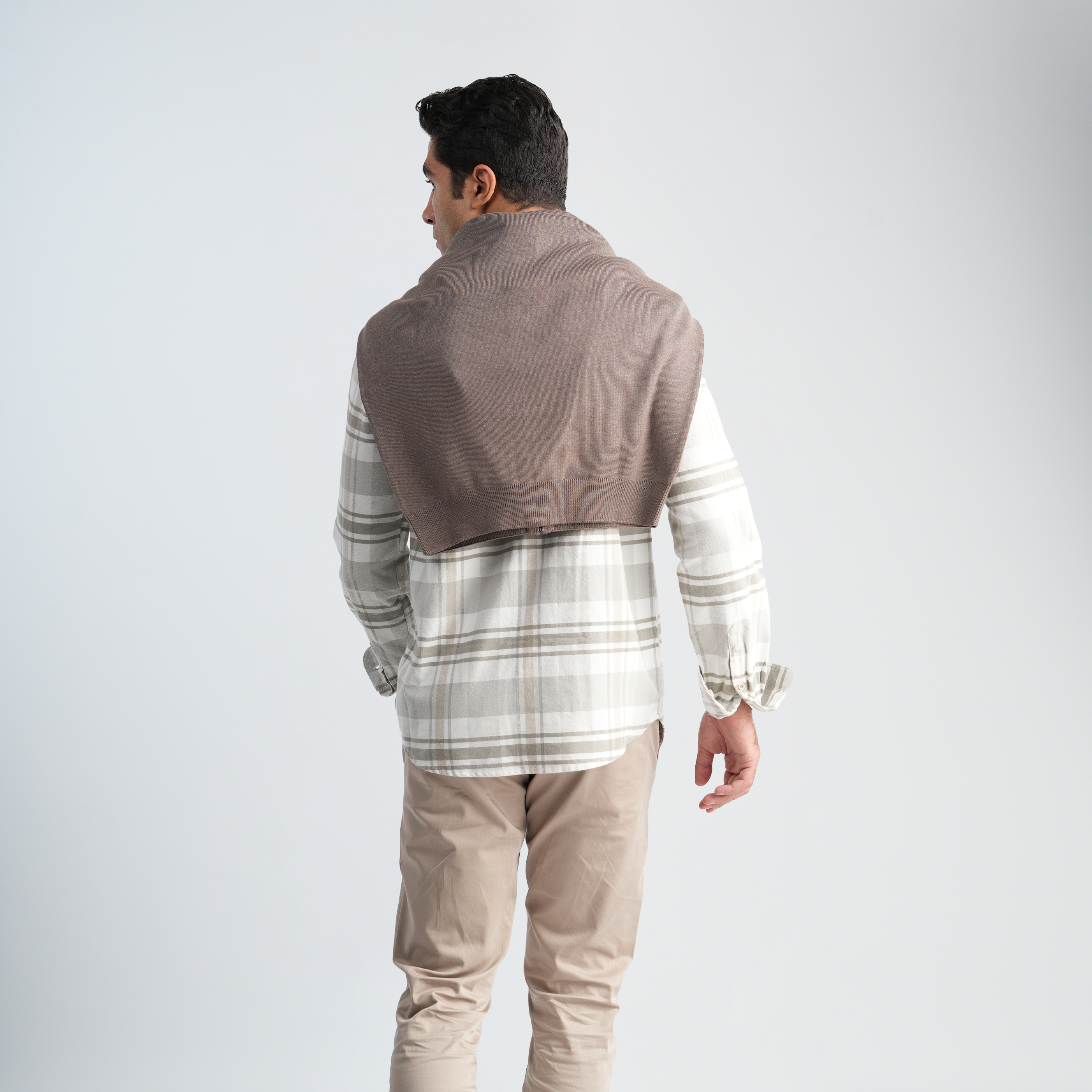 Men's Plaid Shirt-MSH0104