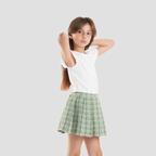 Green Skirt for Girls-GSK-51 - Naga Homme
