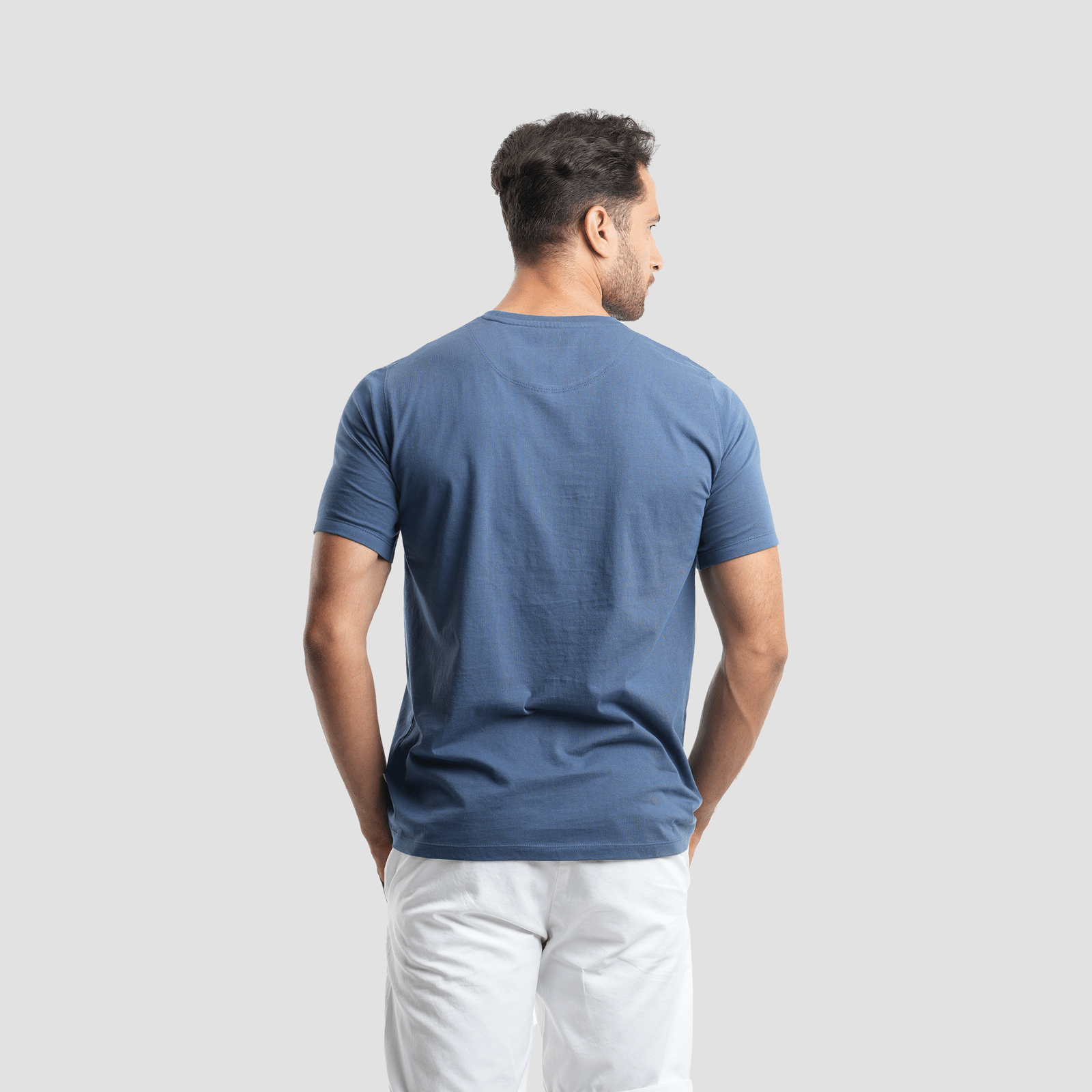 Men's Striped T-Shirt (MTS-41) - Naga Homme