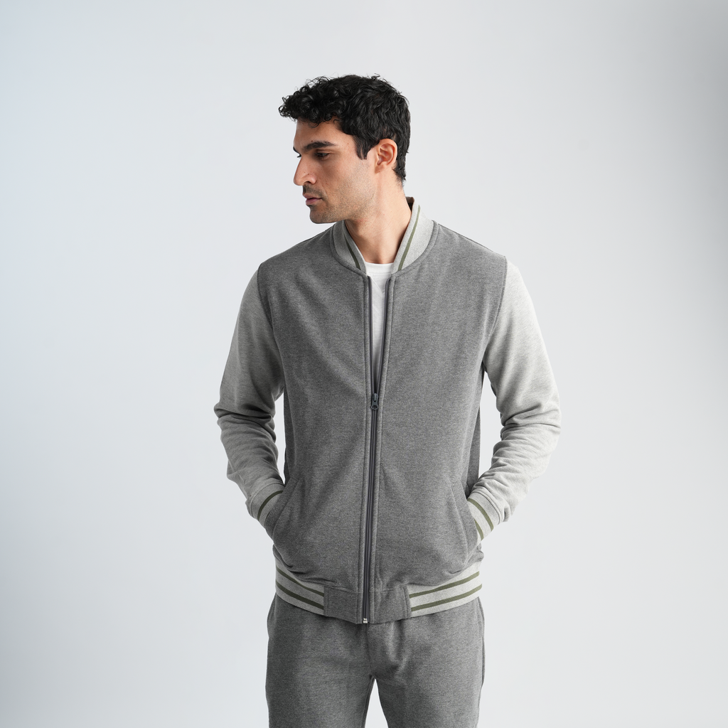 Men's Grey Set-MPJL181