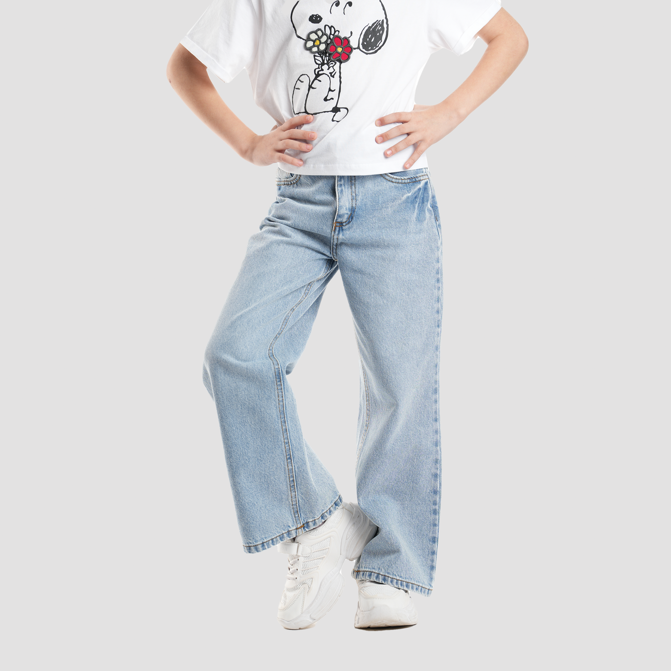 Wide Leg Jeans-Gpt-20S - Naga Homme