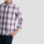 White*Blue Boys Shirt-BSH142 - Naga Homme