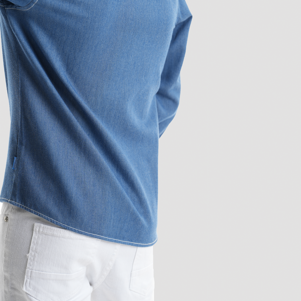 Boys' Denim Shirt-BSH153 - Naga Homme