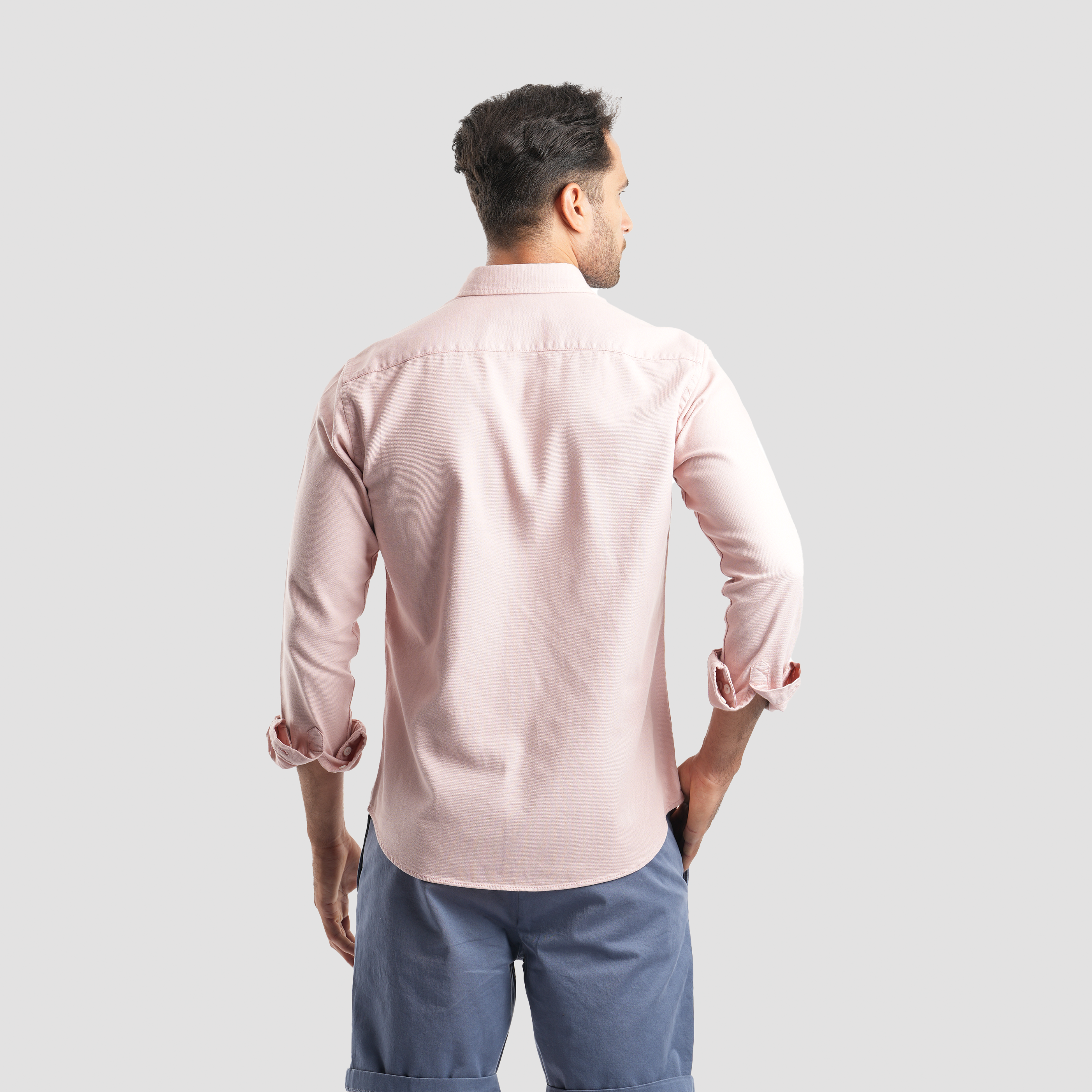 kashmier Oxford Shirt - MSH776 - Naga Homme