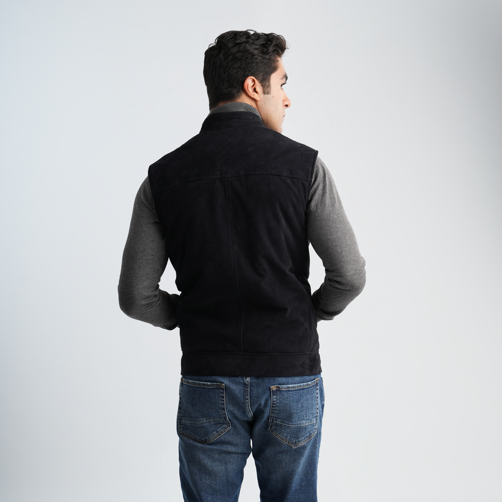Men's Full-Zip Vest-MLV-05