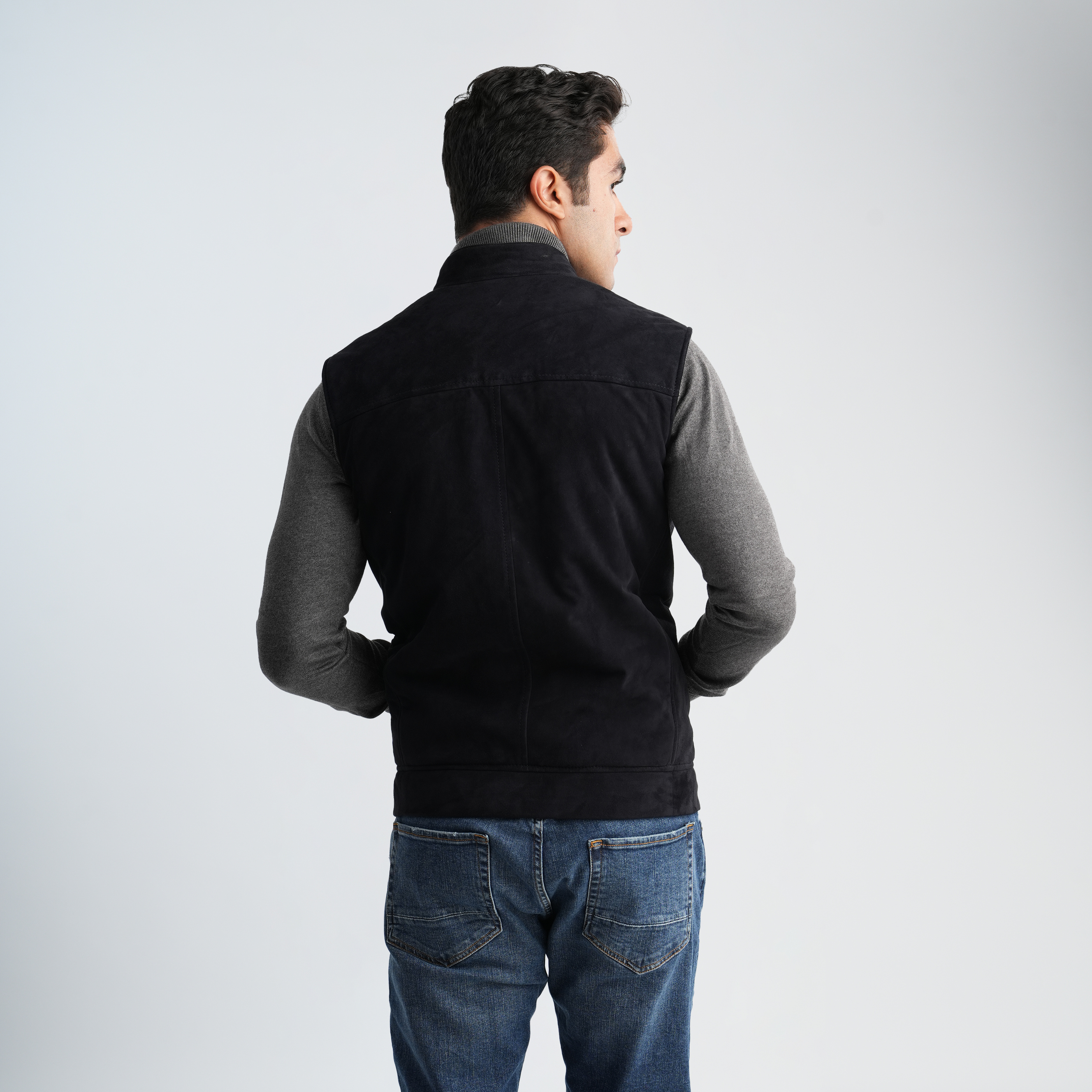 Men's Full-Zip Vest-MLV-05