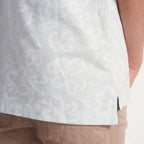 Boys all over print w/solid collar polo shirt (81) - nagahomme