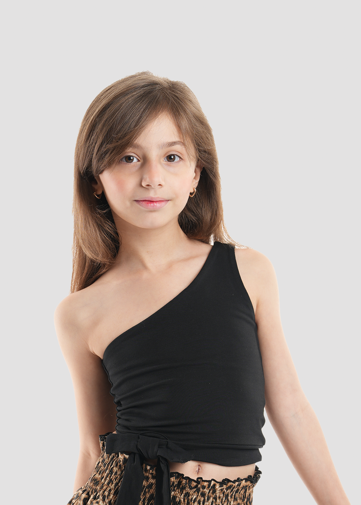 Black Crop Top-GTS-49S - Naga Homme