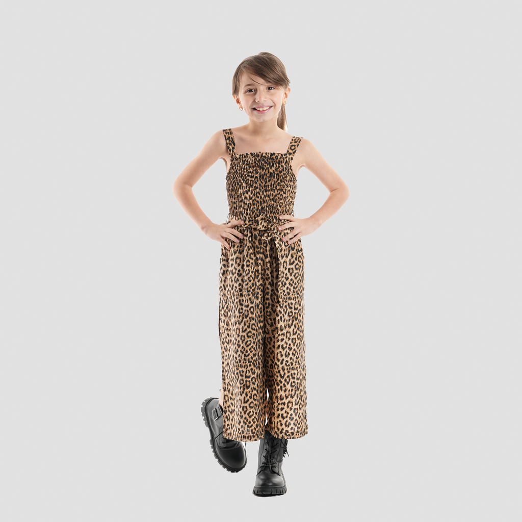 Tiger Print Jumpsuit-GSP-23S - Naga Homme