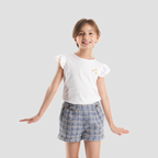 Girls' Star Ruffle Top-GTS-45S - Naga Homme