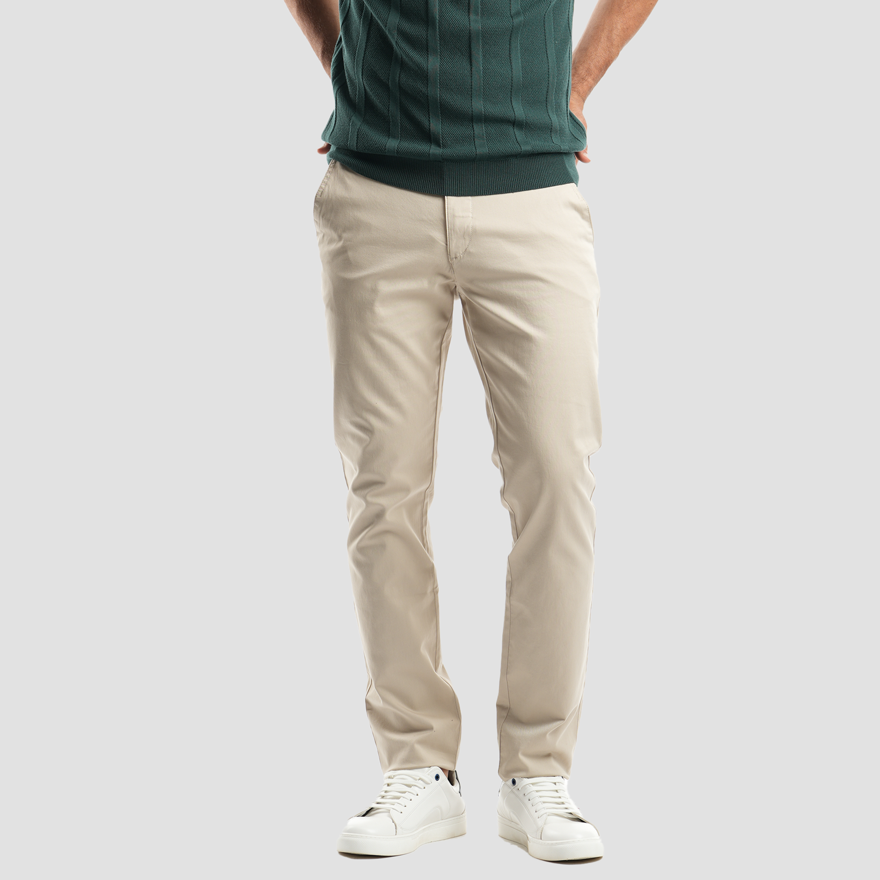 Stone Gabardine Pants (Mpt175) Secondary image